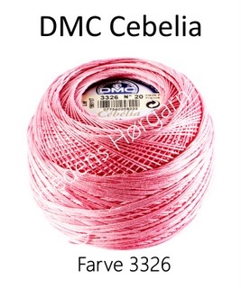 DMC Cébélia nr. 30 farve 3326 udgår